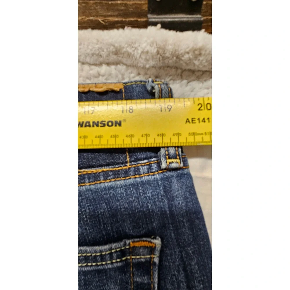 Levis 527 Slim Bootcut Mens Jeans 38x32 Medium Wash Denim 05527-0489